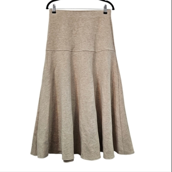 NWT OGL Cashmere-like Flared Maxi Skirt Size M - Picture 2 of 6
